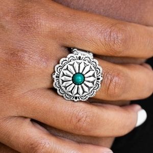 Darinly Daisey Green Ring #25